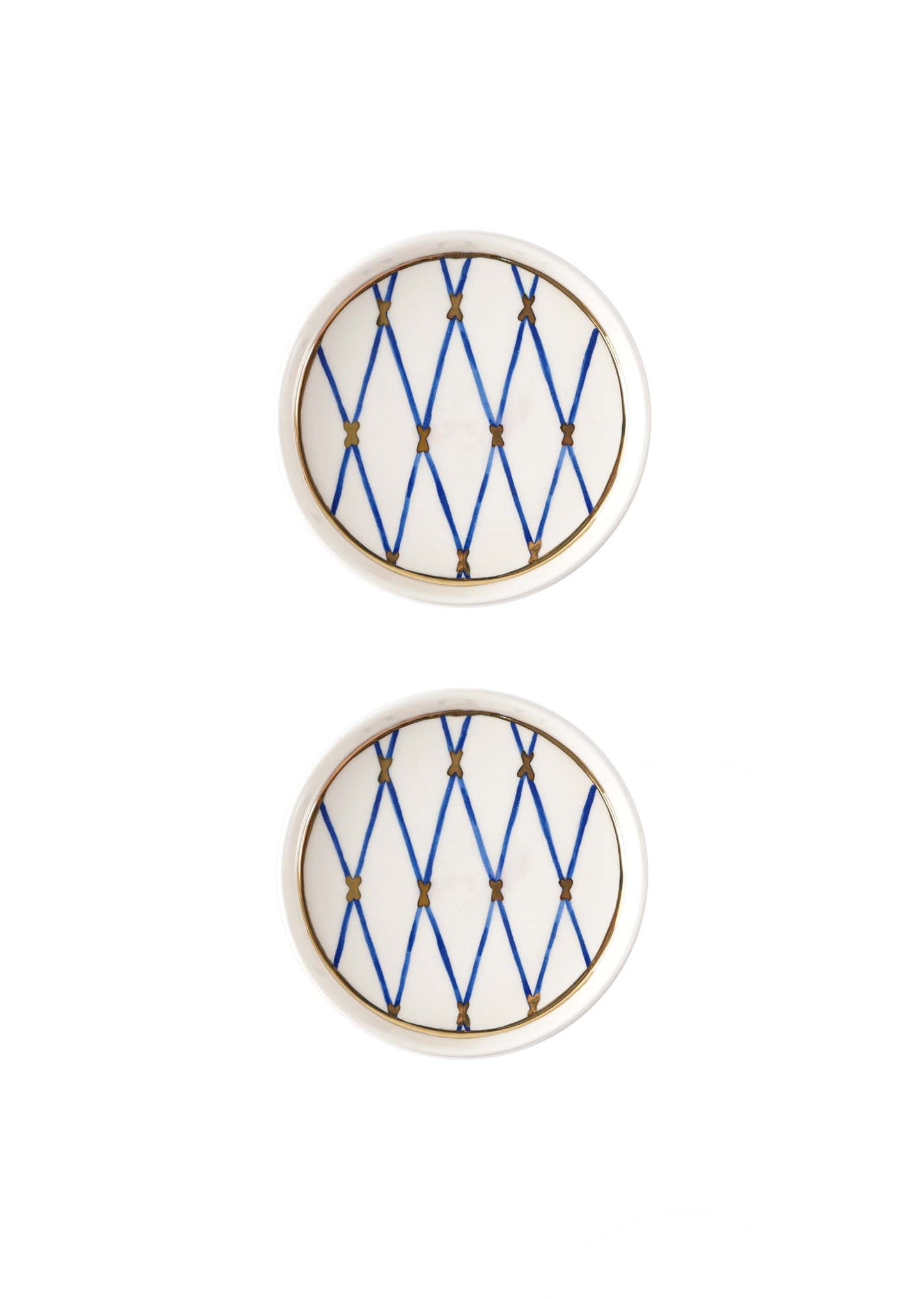 “Vytynanka” Plate Set with Stripes