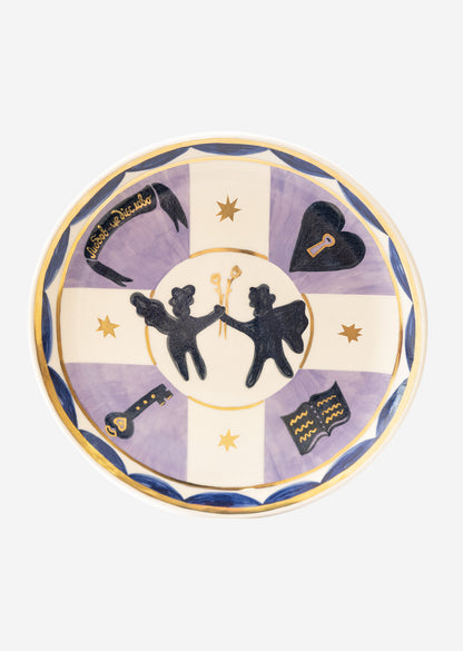 Plate with Angels