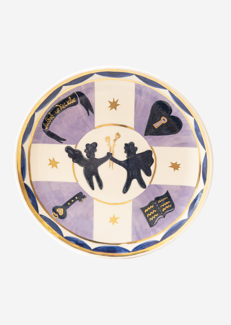 Plate with Angels
