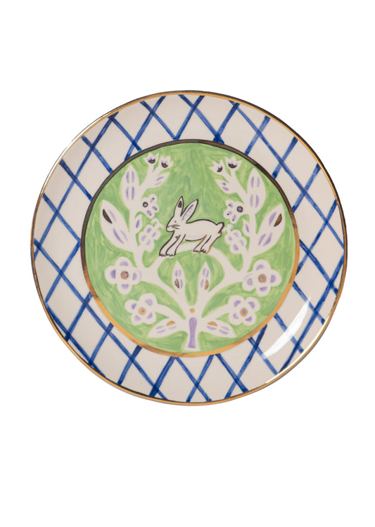 Тарілка ВИТИНАНКА з зайцем