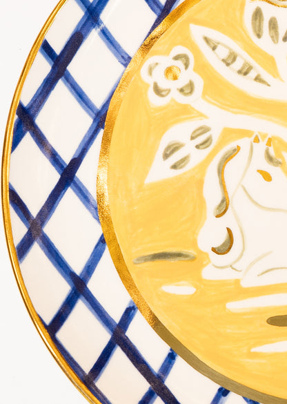 “Vytynanka” Plate with a Horse