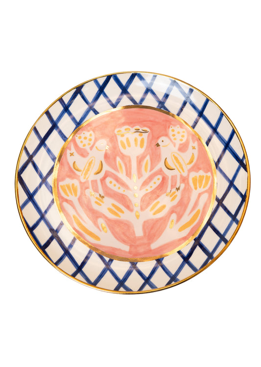 “Vytynanka” Plate with Birds