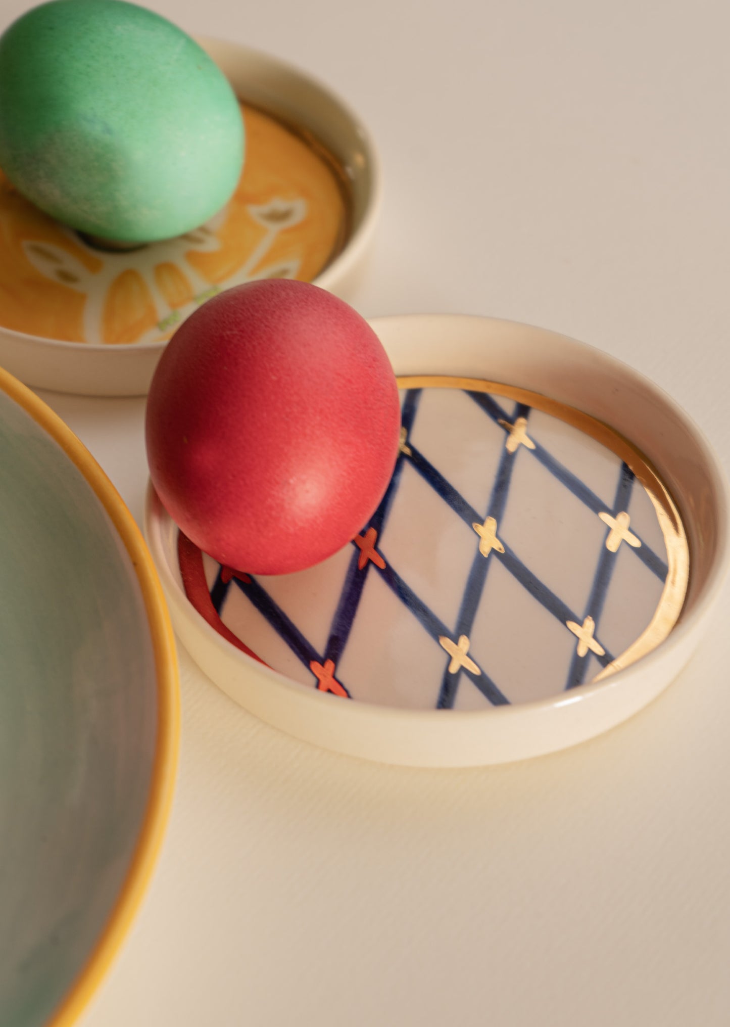 “Vytynanka” Plate Set with a House