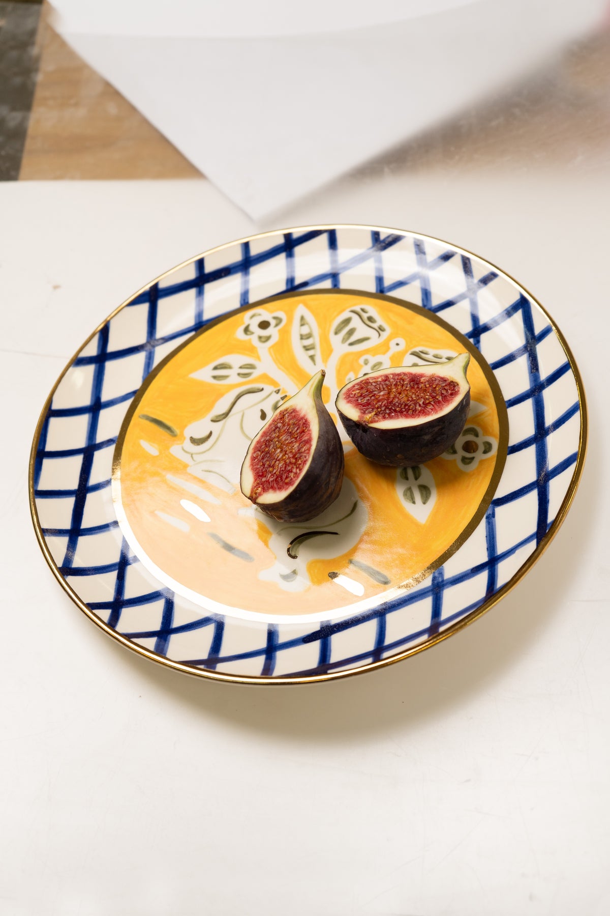 “Vytynanka” Plate with a Horse