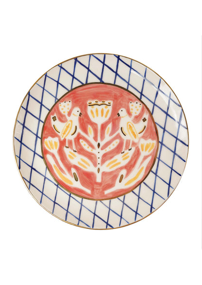 “Vytynanka” Plate with Birds