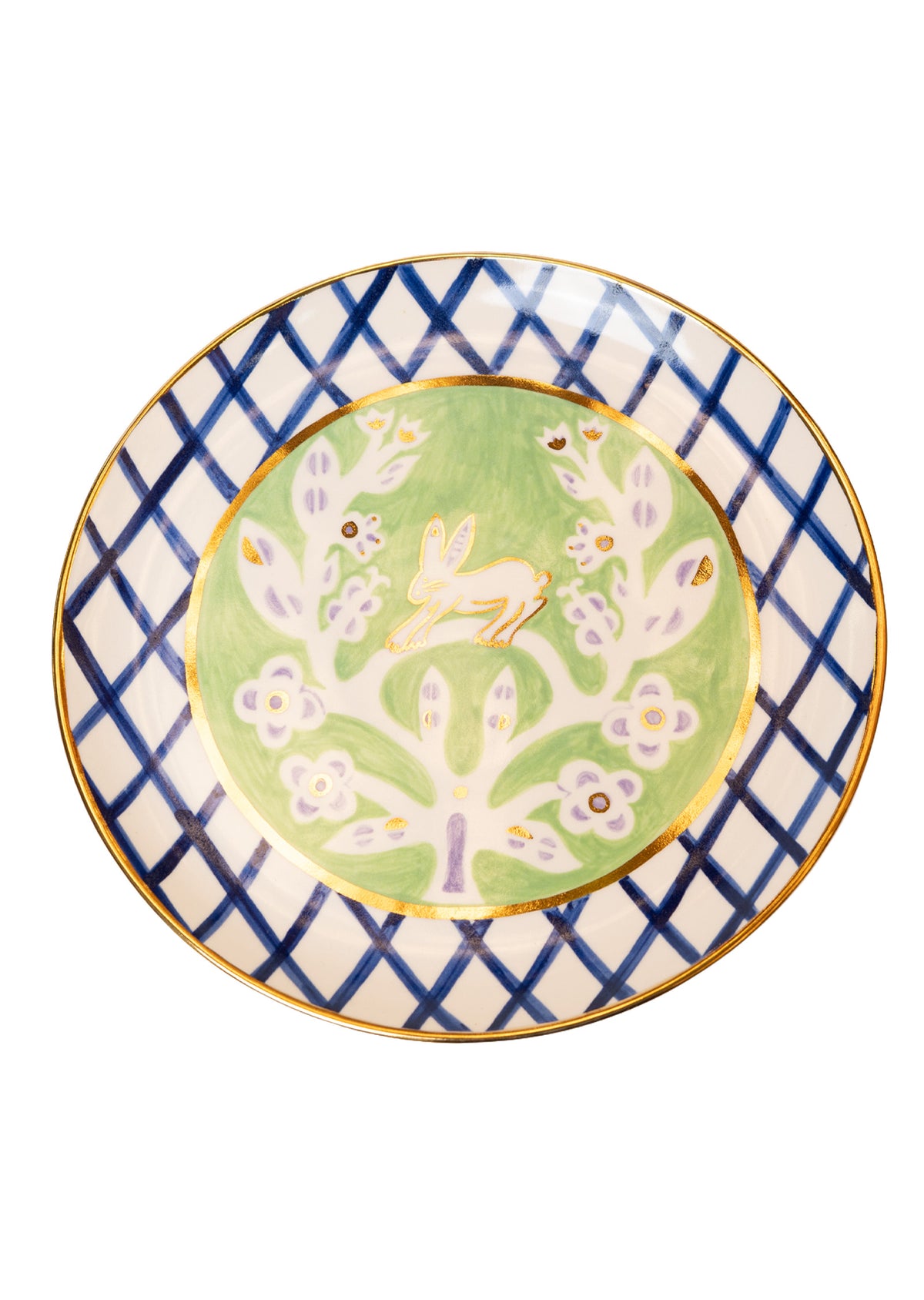 “Vytynanka” Plate with a Hare