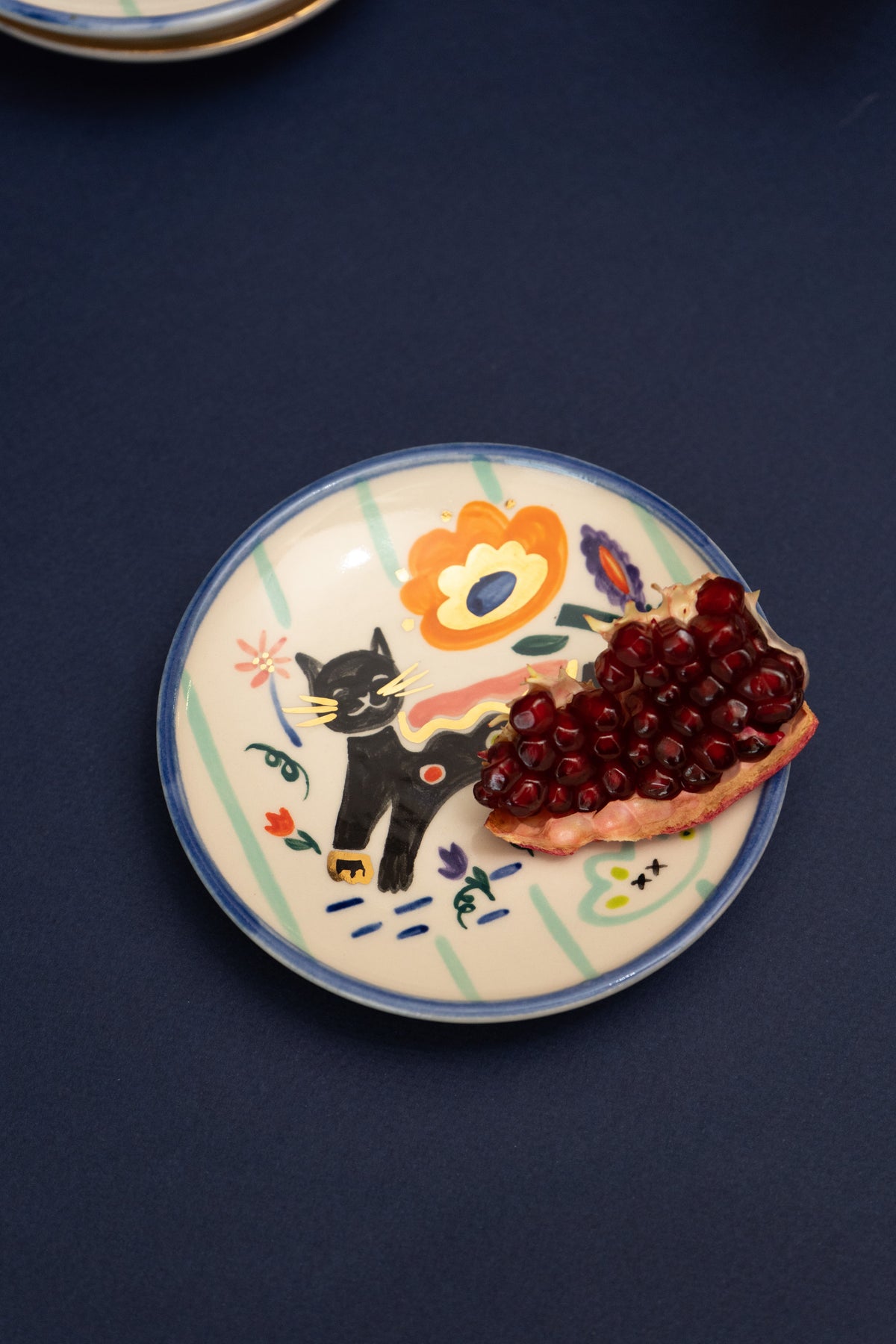Plates with Cats