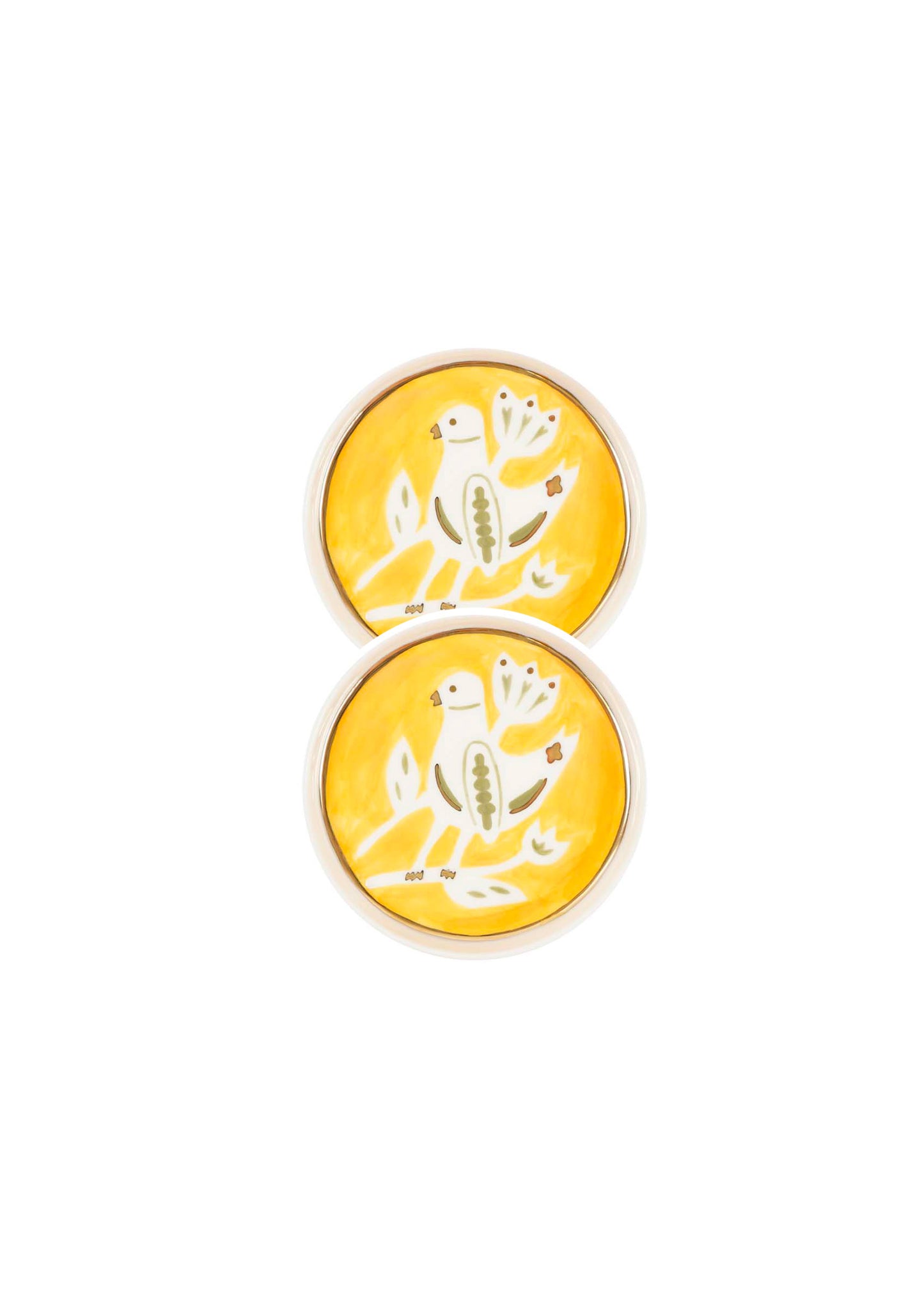 Vytynanka” Plate Set with a Bird