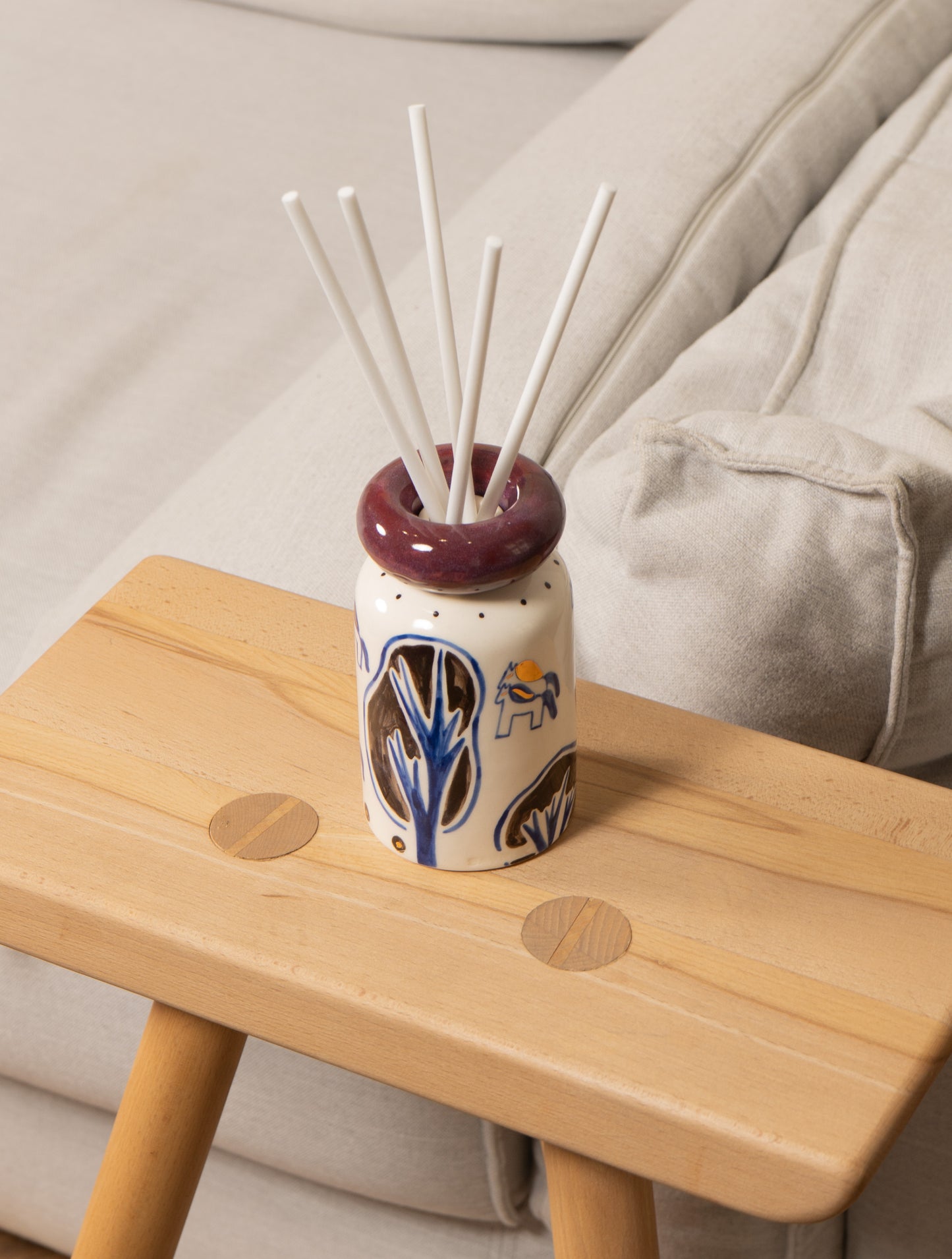 Різдвяний дифузор з кониками